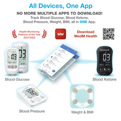 EZFAST Bluetooth Blood Pressure Monitor