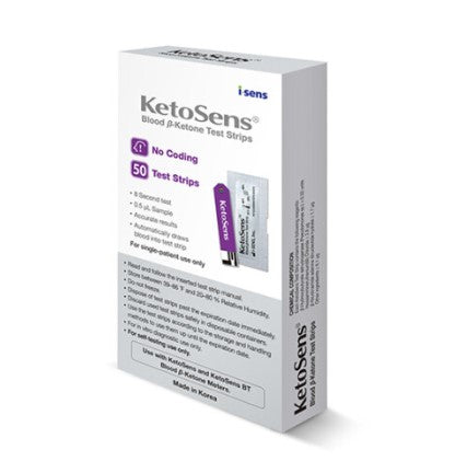KetoSens 50 Count Test Strips (Strips ONLY)